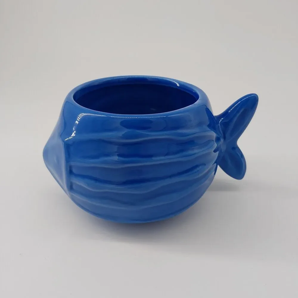 Target blue fish
